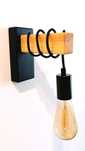 Lampa kinkiet loft