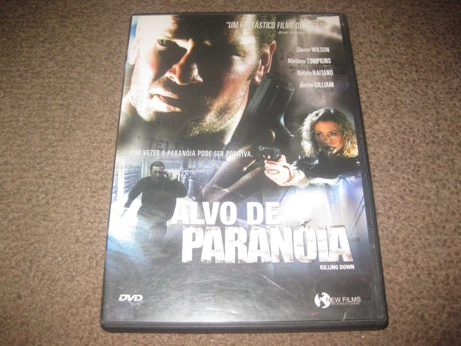 DVD "Alvo de Paranóia" de Blake Calhoun