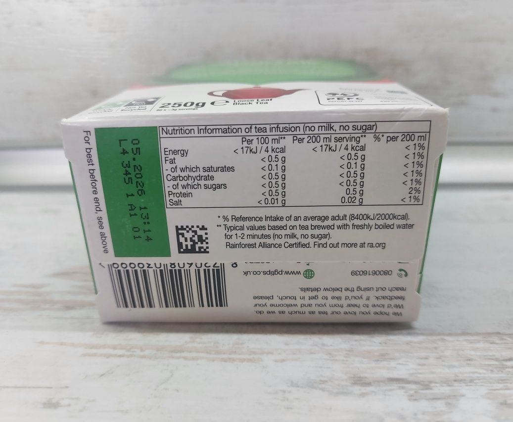 PG tips Loose Tea Original англійський чай