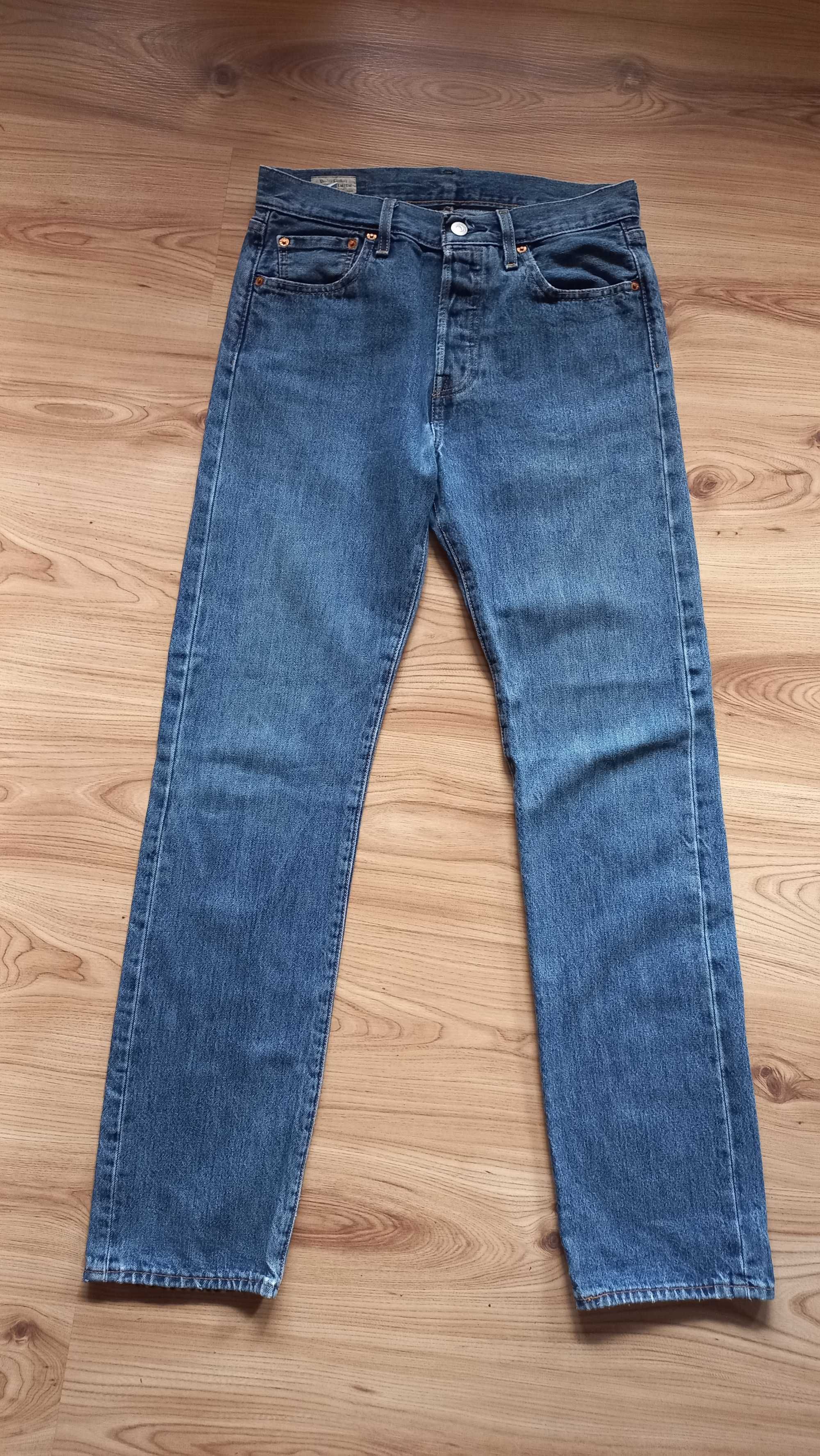 Jeansy Levis 501 męskie 30/34