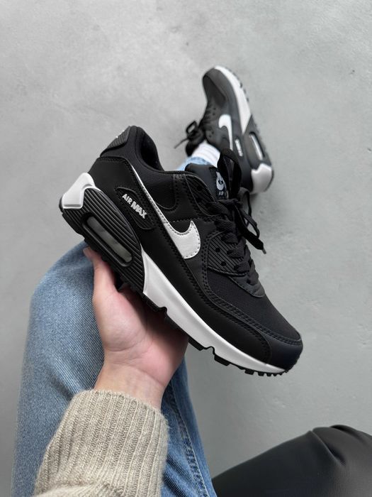 Кросівки Nike Air Max 90 Classic Black/White premium