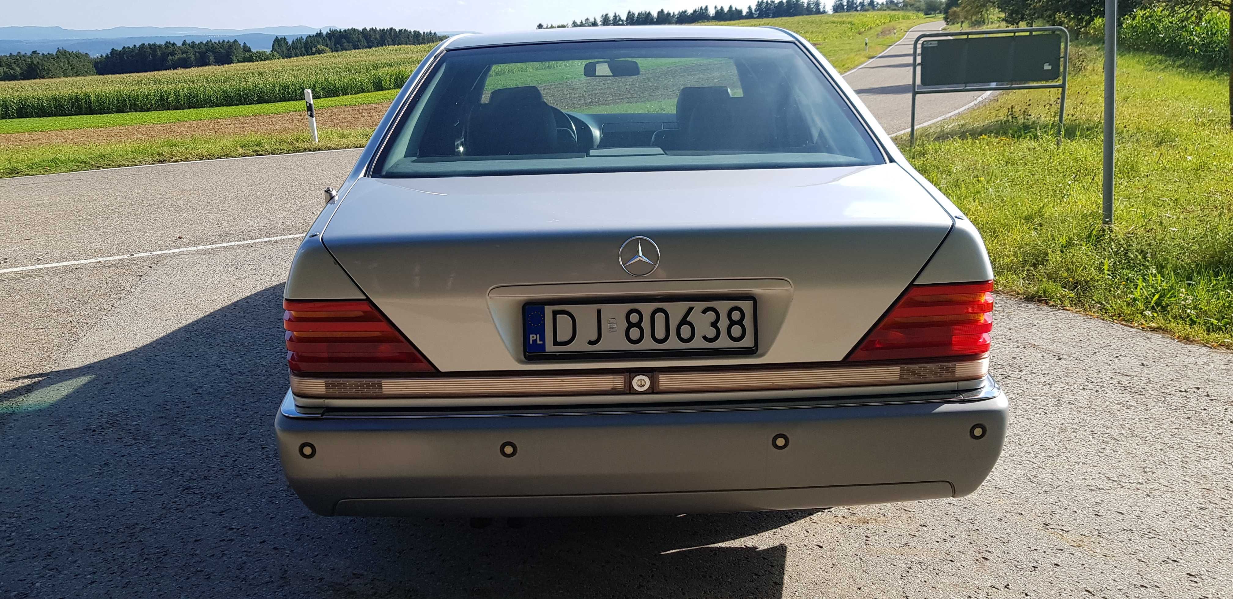 Mercedes 300SE W140  srebny, tapicerka skórzana, automat.