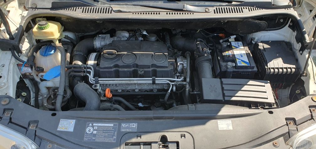 Caddy 1.9tdi hak Niemiec vat1