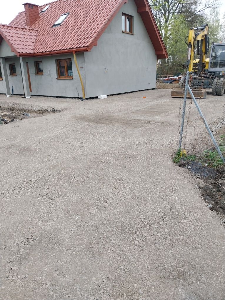 Prace Roboty Ziemne Usługi Koparką KoparkoŁadowarką Minikoparką