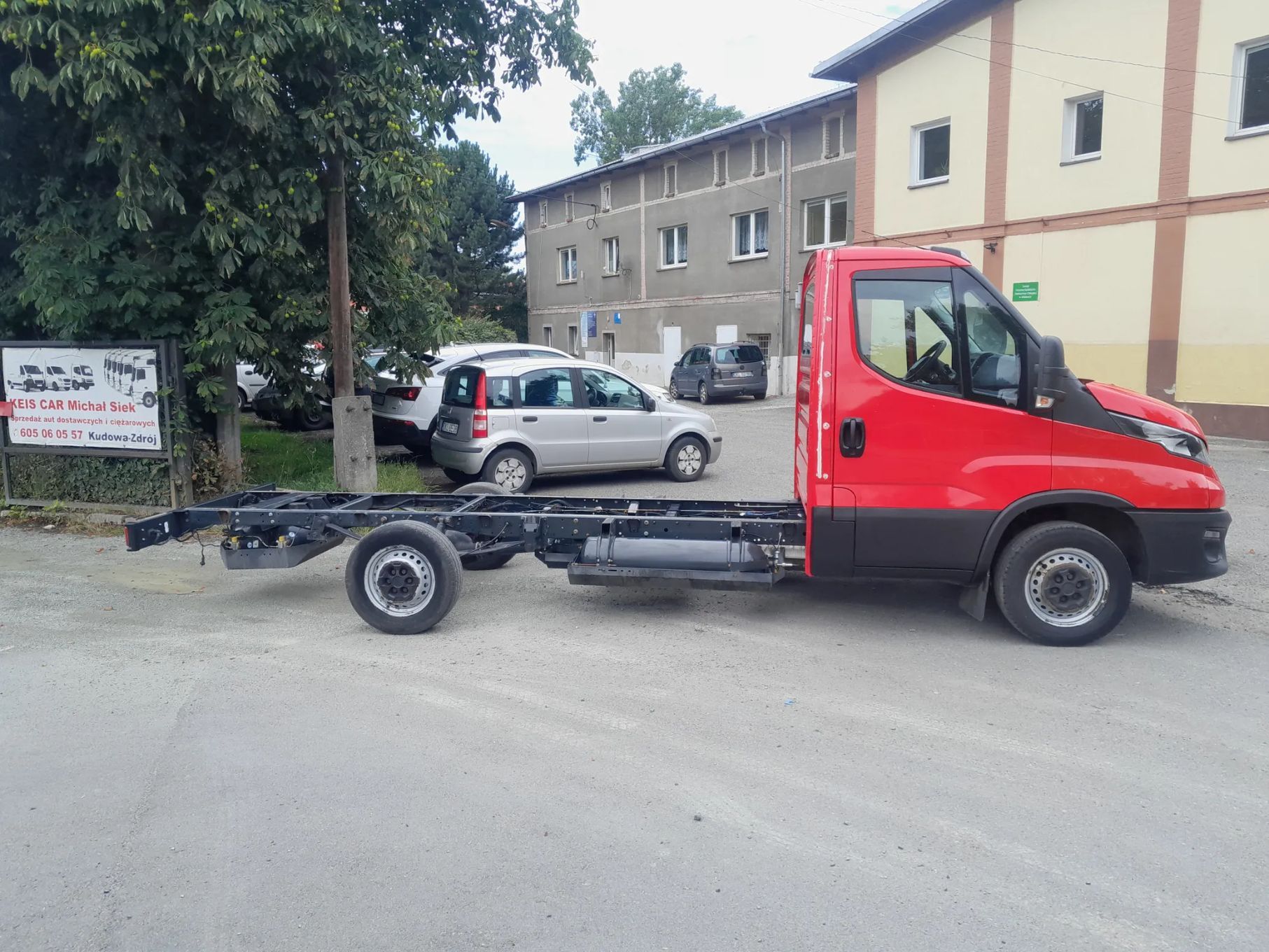 Iveco Daily  35S14 Benzyna + CNG Rama do zabudowy