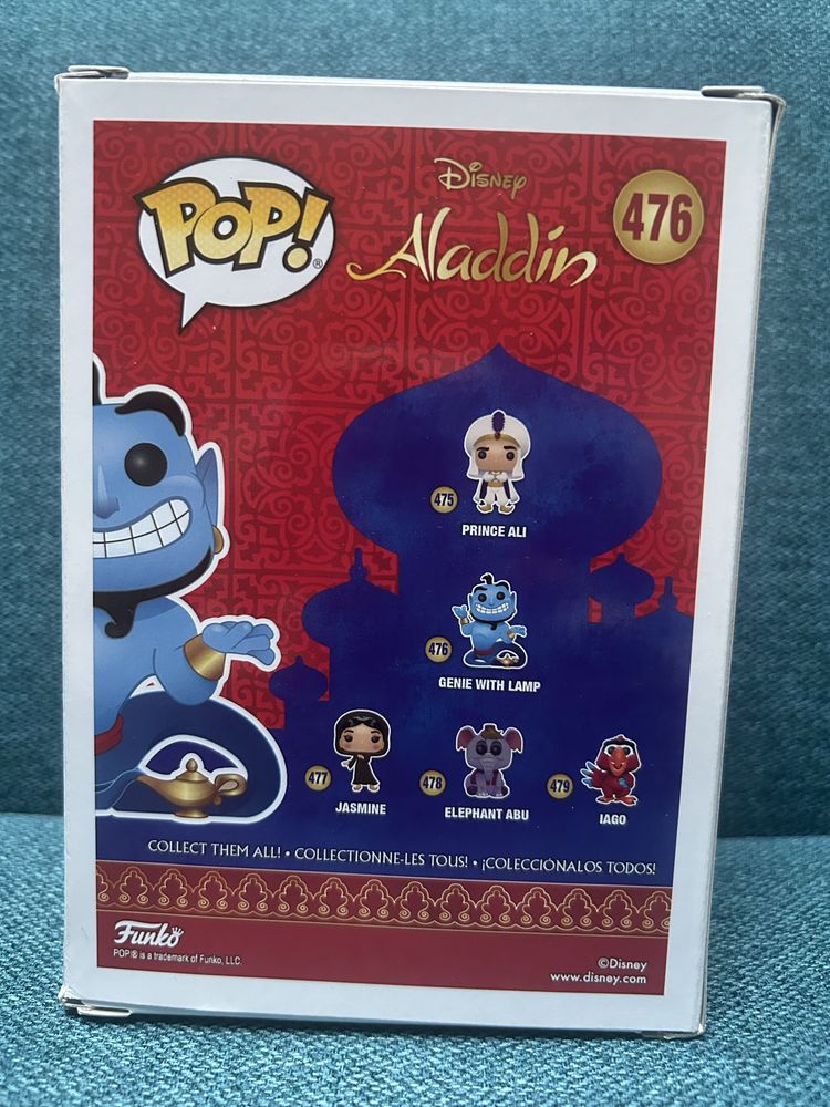 Funko pop Aladdin Genie with the lamp