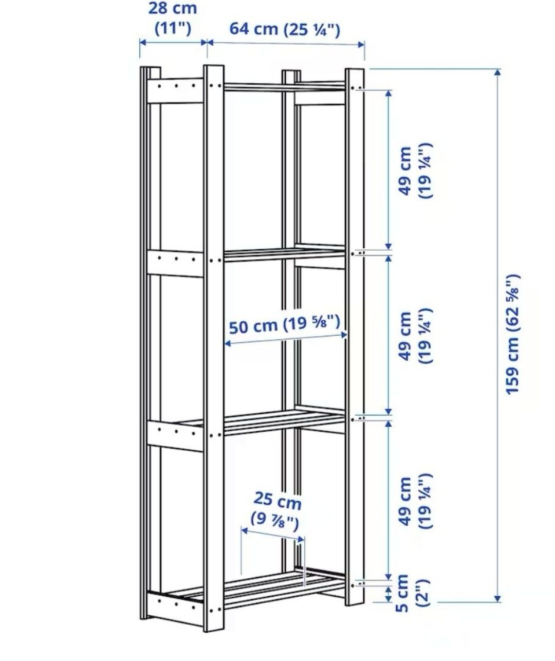 Ikea regał Albert