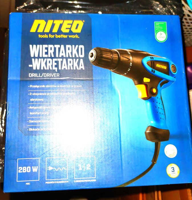 Wiertarkowkrętarka NITEO
