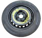 MERCEDES C W204 LIFT KOŁO DOJAZDOWE 16&quot; CONTIENTAL T125/90 R16