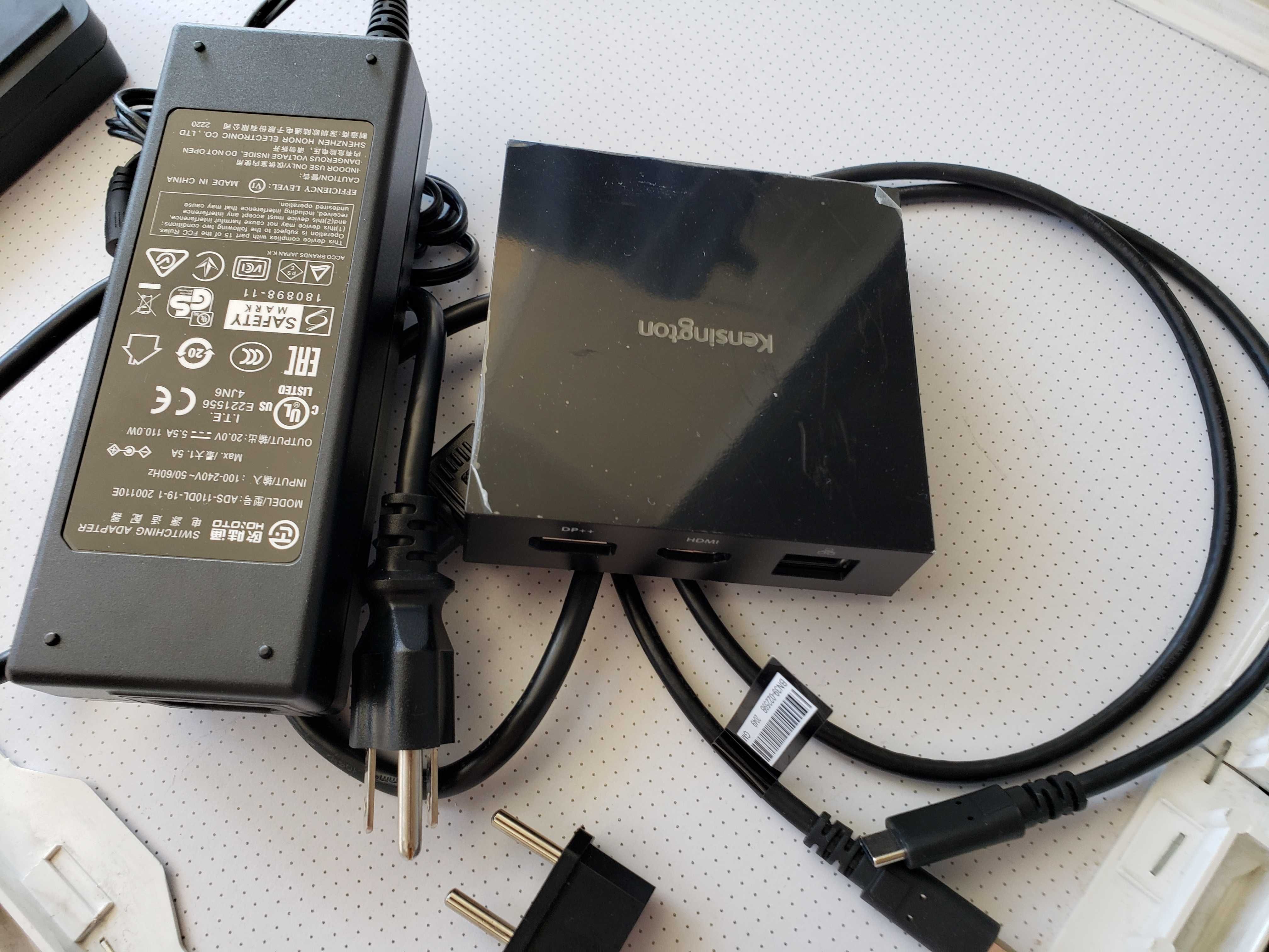Kensington SD2000P USB-C Nano док-станция 4K/60W PD/HDMI/Display Port