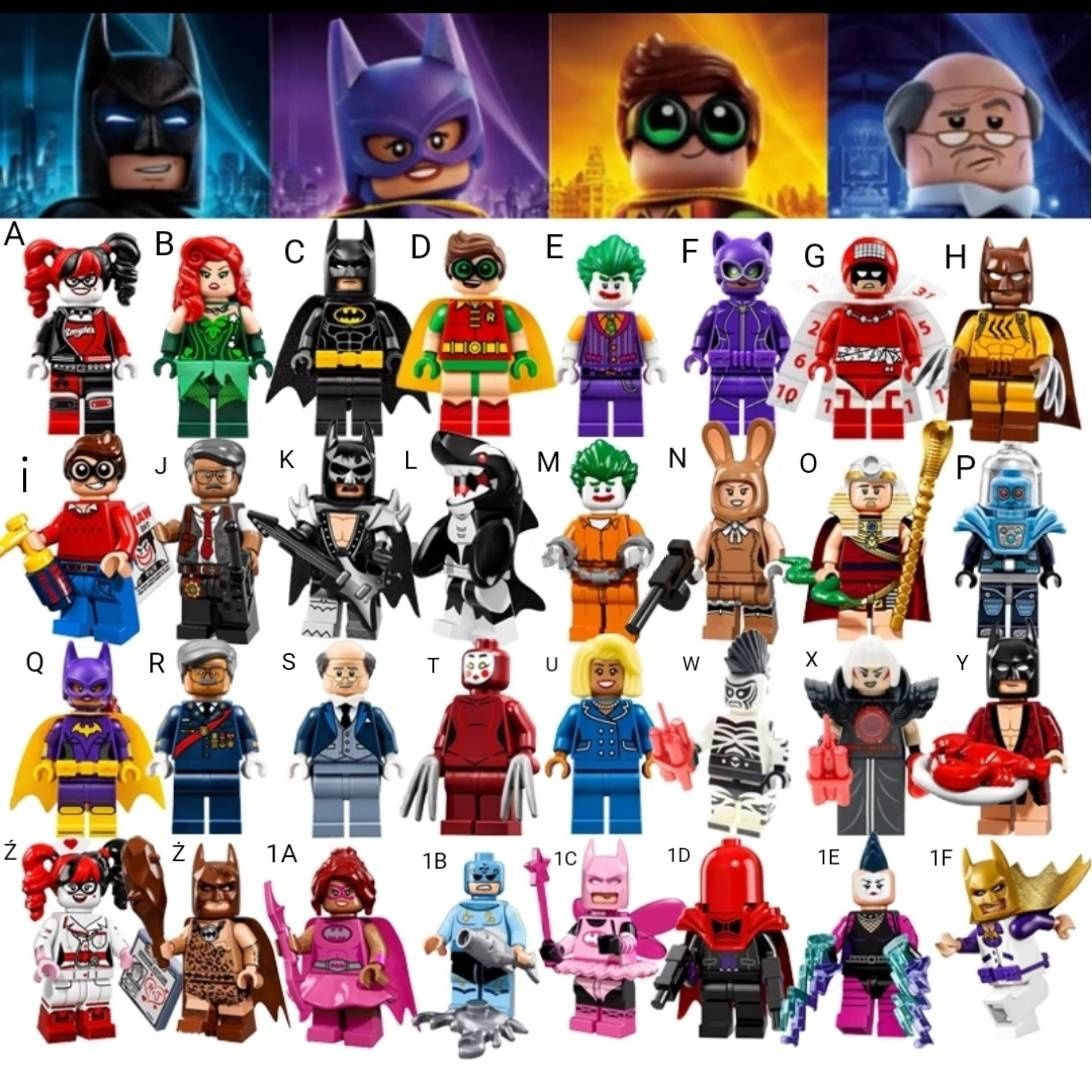 Nowe klocki figurka Avengers DC Marvel w pełni kompatybilne z Lego