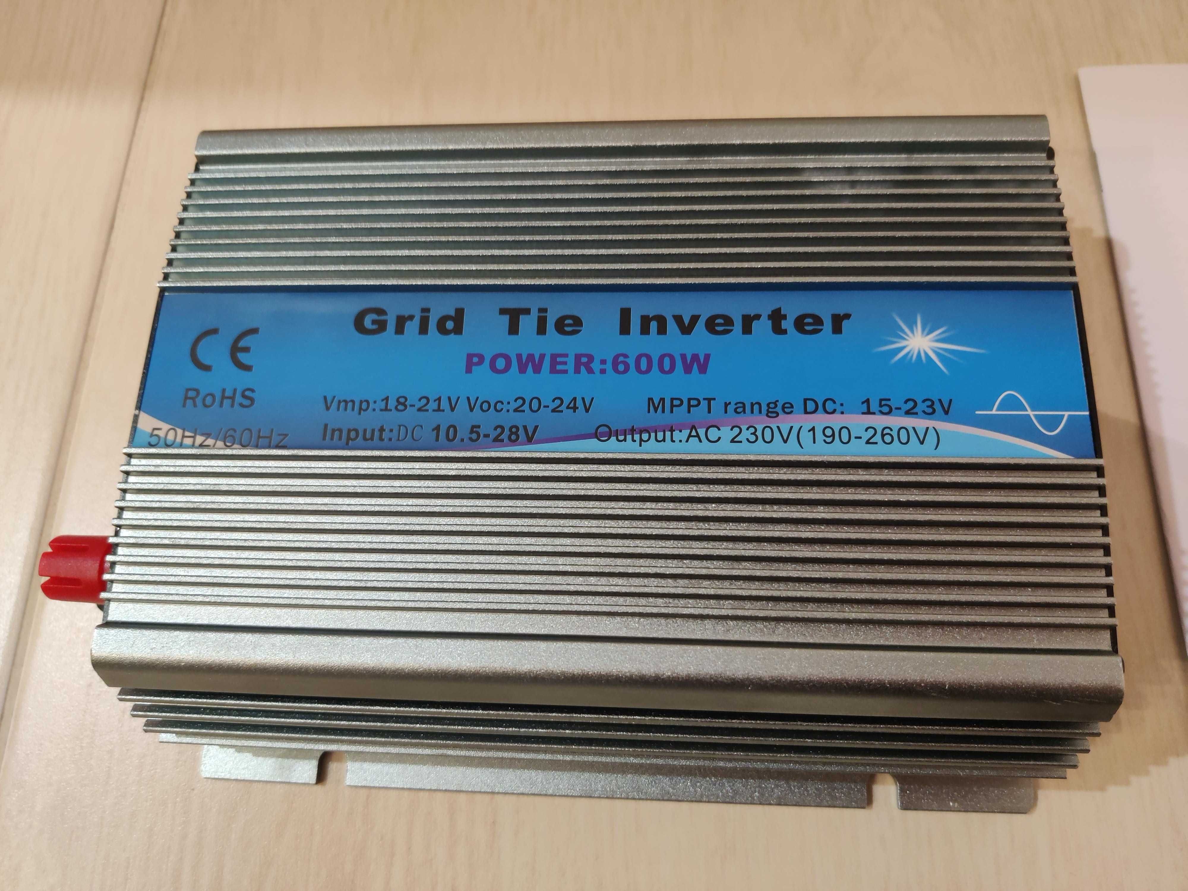 [NOVO] Inversor de Injetar na Rede Grid Tie 600W [Onda Pura] [12V/24V]