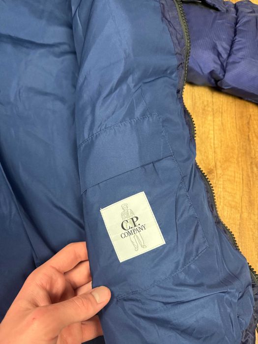 Puffer CP Company куртка пуховик мікропуховик сп компані синій