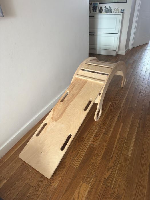 Bujak drewniany + zjeżdzalnia