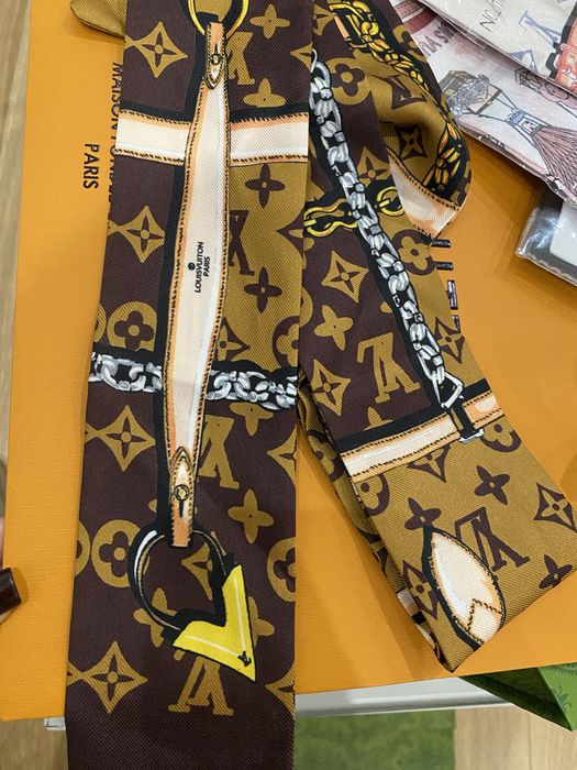 Apaszka LV Louis Vuitton Monogram chusta bandeau prezent