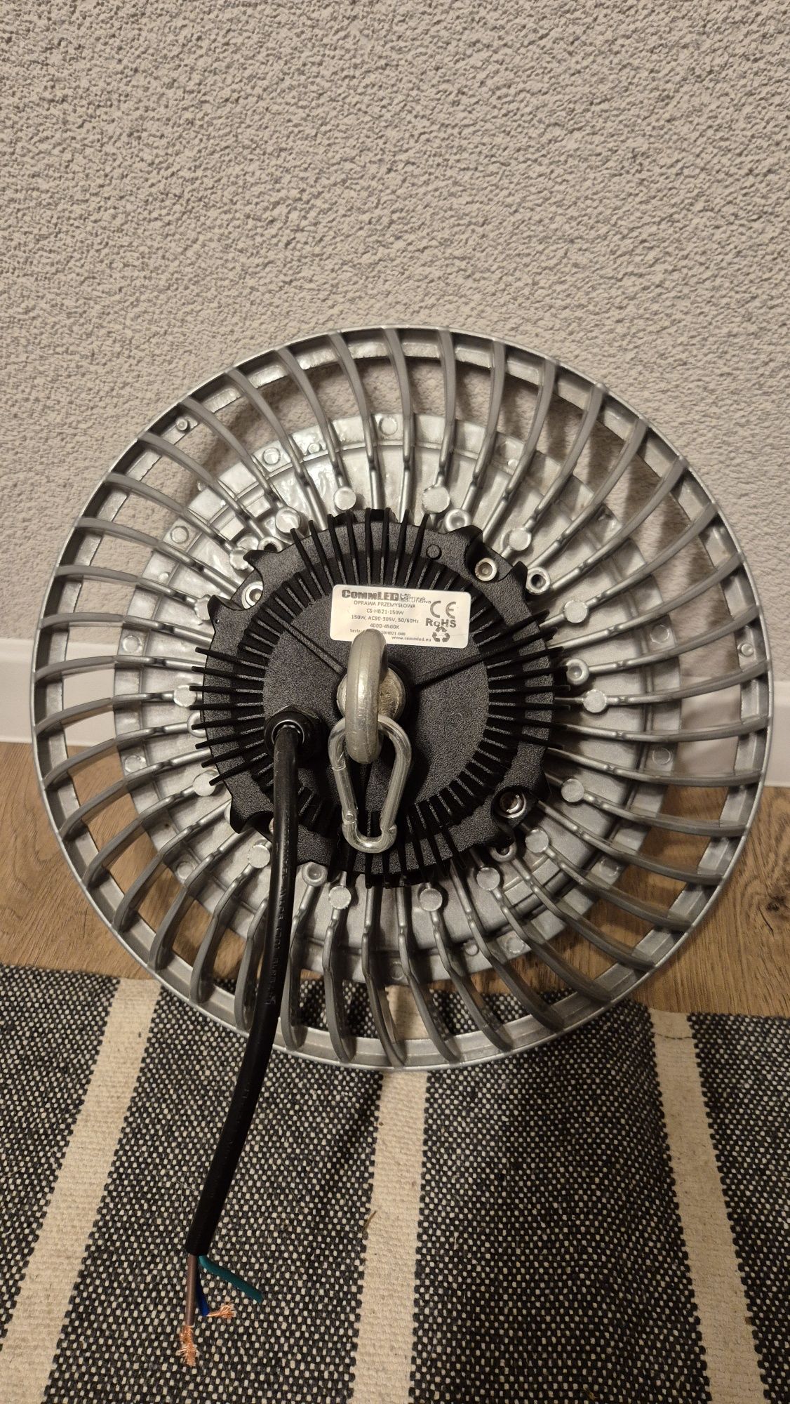 Lampa oprawa przemysłowa CommLED HB21 150W 20000lm 4000k IP65 PZH
