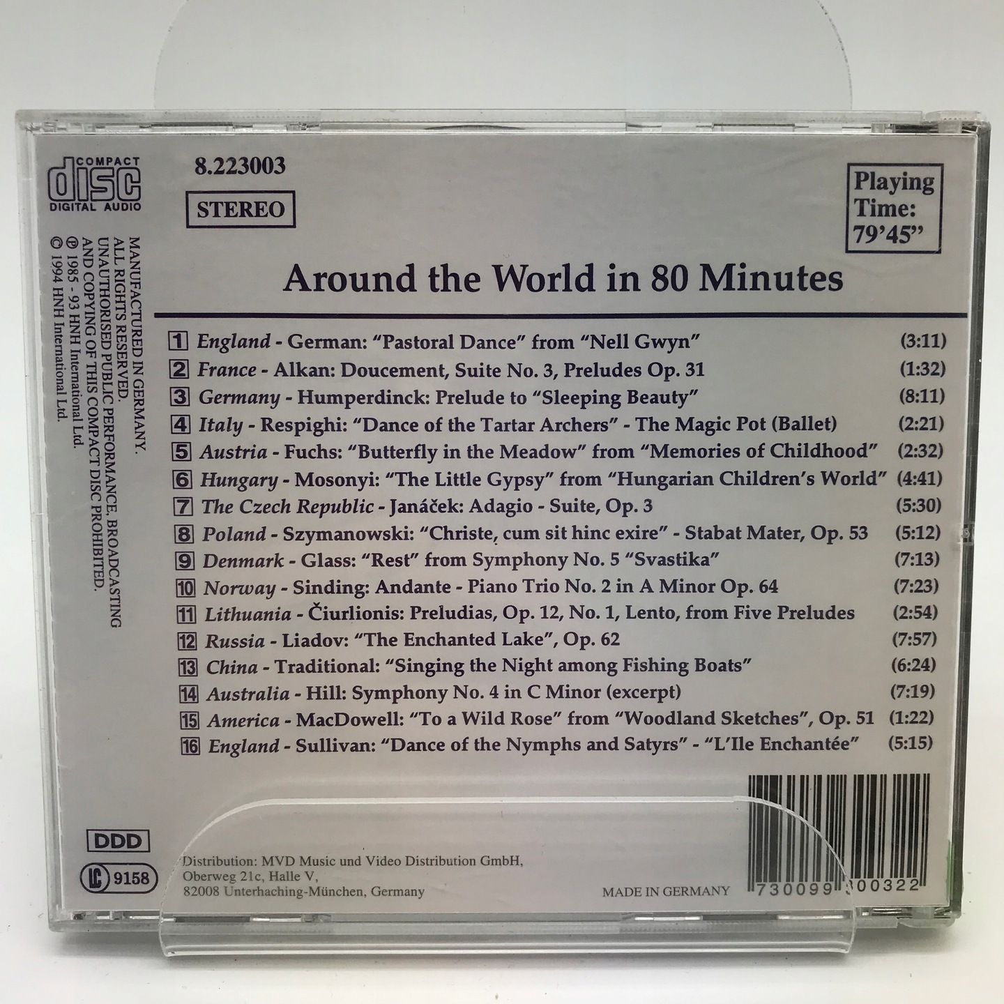 cd - various - around the world in 80 minutes