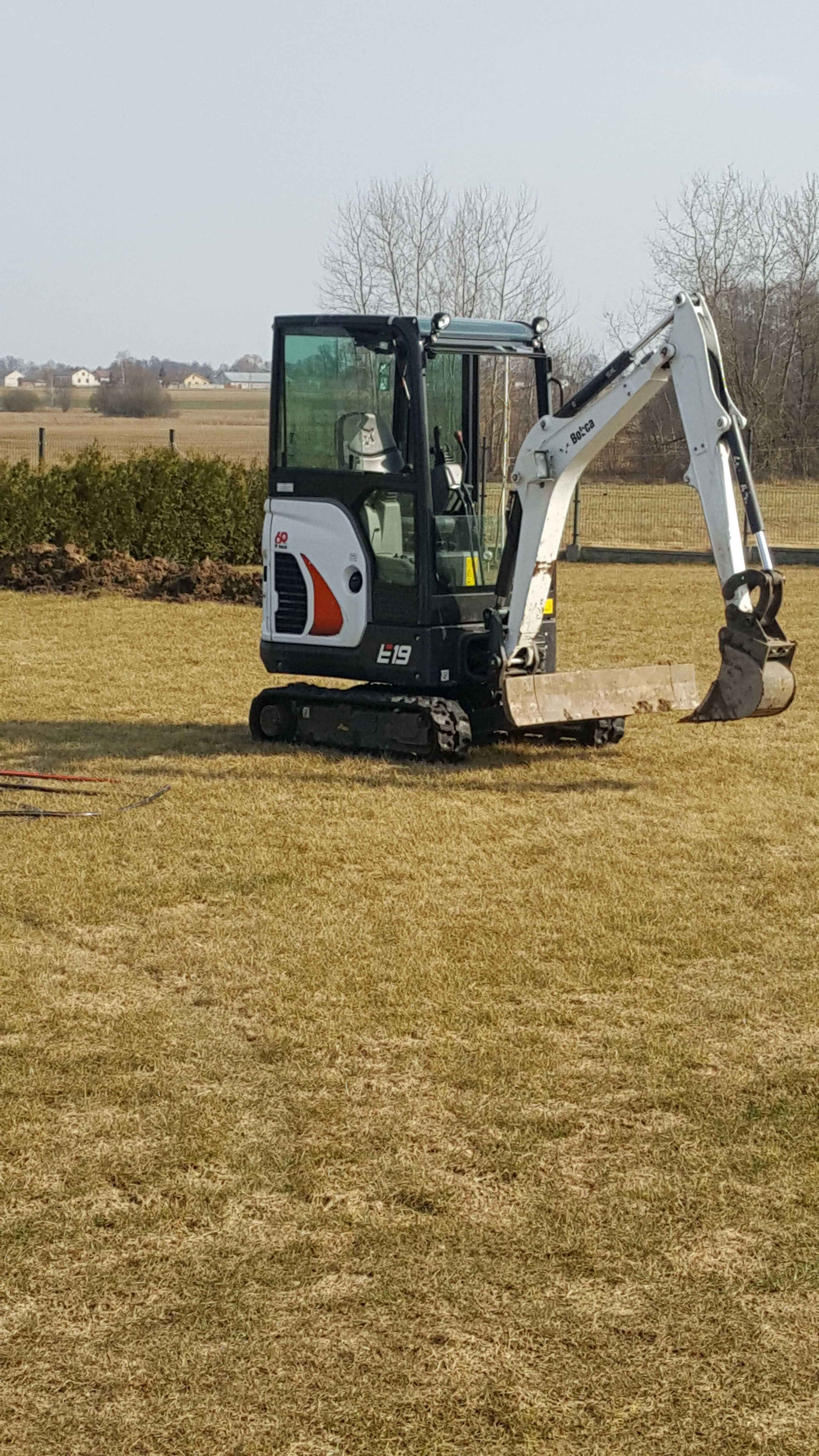Minikoparka bobcat e19 2022roK. NOWA 200MTG