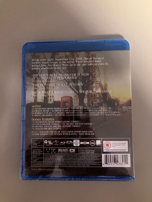 Kanye West Late Orchestration Blu Ray UNIKAT!