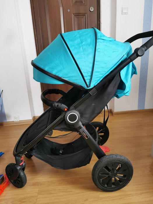 Spacerówka Coletto Joggy Turkusowo Czarny Spacerowy