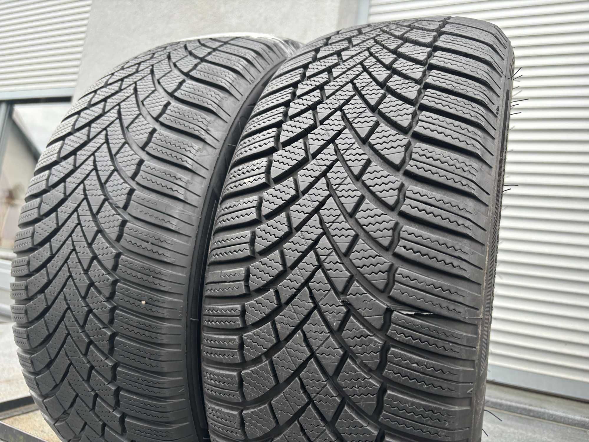 x2 zimowe 225/50R17 Bridgestone runflat 7,3mm 2022r świetny stan Z4074