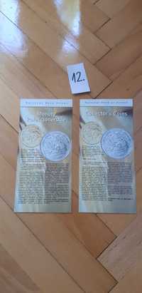 folder do monety Edmund Strzelecki z 1997 roku wersja Polska i Angiels