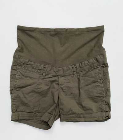 Spodenki Szorty H&M Mama XS 34 Khaki Ciążowe