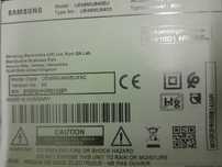 Televisão Samsung UE49MU6405U vendo todas as  peças
