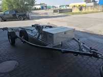 Brenderup Przyczepka podwójna na skuter i motor DMC1000 kg okazja