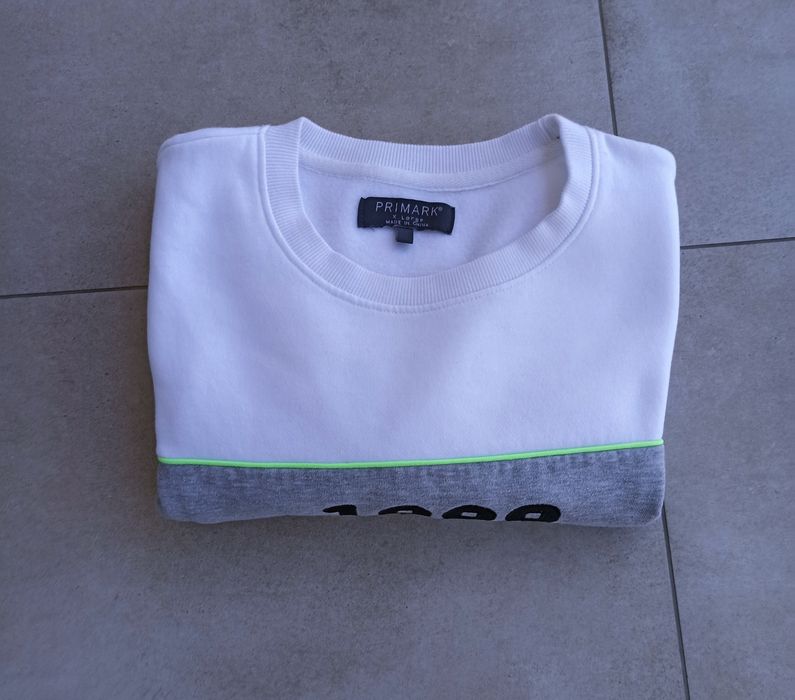 Primark oryginalna  biała bluza  rozmiar  XL, XXL  ,
