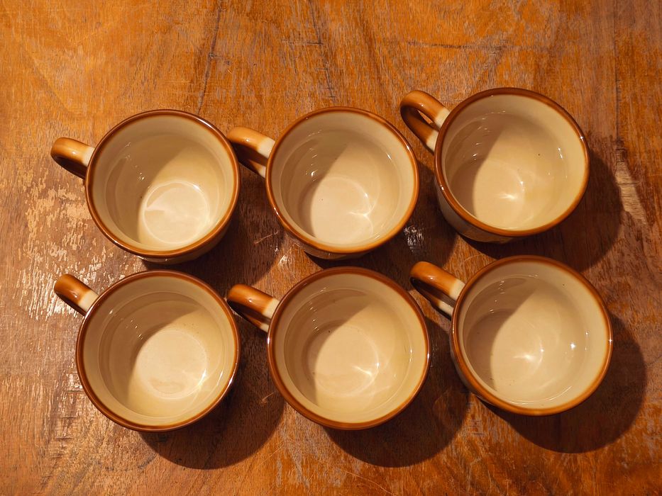 Filiżanka Nostalgia Porcelit Pruszków PRL (jaśniejsze uszka)