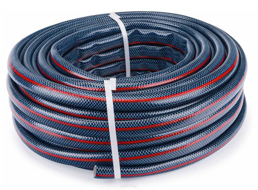 POWERMAT Wąż Ogrodowy Do Wody 3/4'' 30m 4 Warstwowy 22 Bar Pcv PM1153