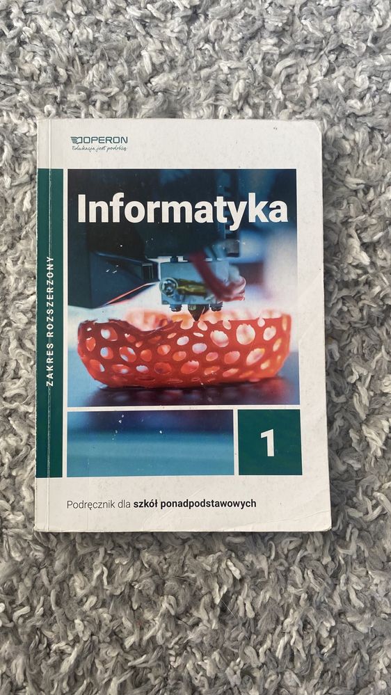 podręcznik do rozszerzonej informatyki