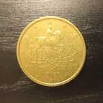Moeda 50 cent Itália 2002