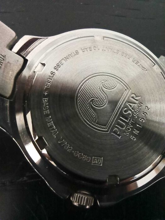 Relógio de Pulso (Pulsar PXD 041, Novo e Original)