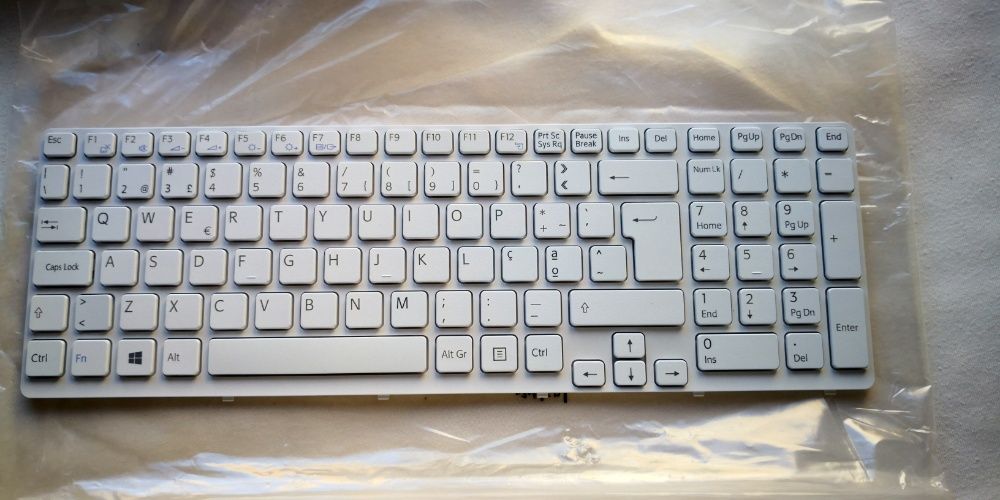 Teclado novo Sony Vaio SVF15 Branco