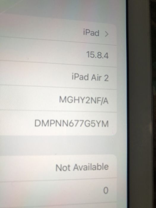 Ipad in good condition in 100