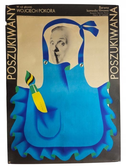 Plakat Filmowy Kolekcjonerski Poszukiwany Poszukiwana Oryginał