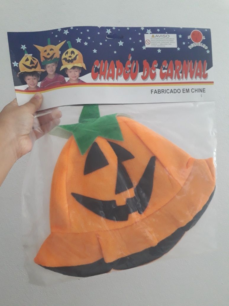 Ultima unidade Halloween Chapéu de Abóbora para Criança 100% novos e e