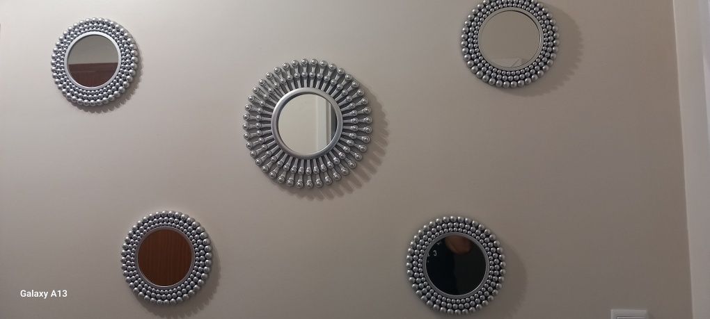 Conjunto de 5 espelhos