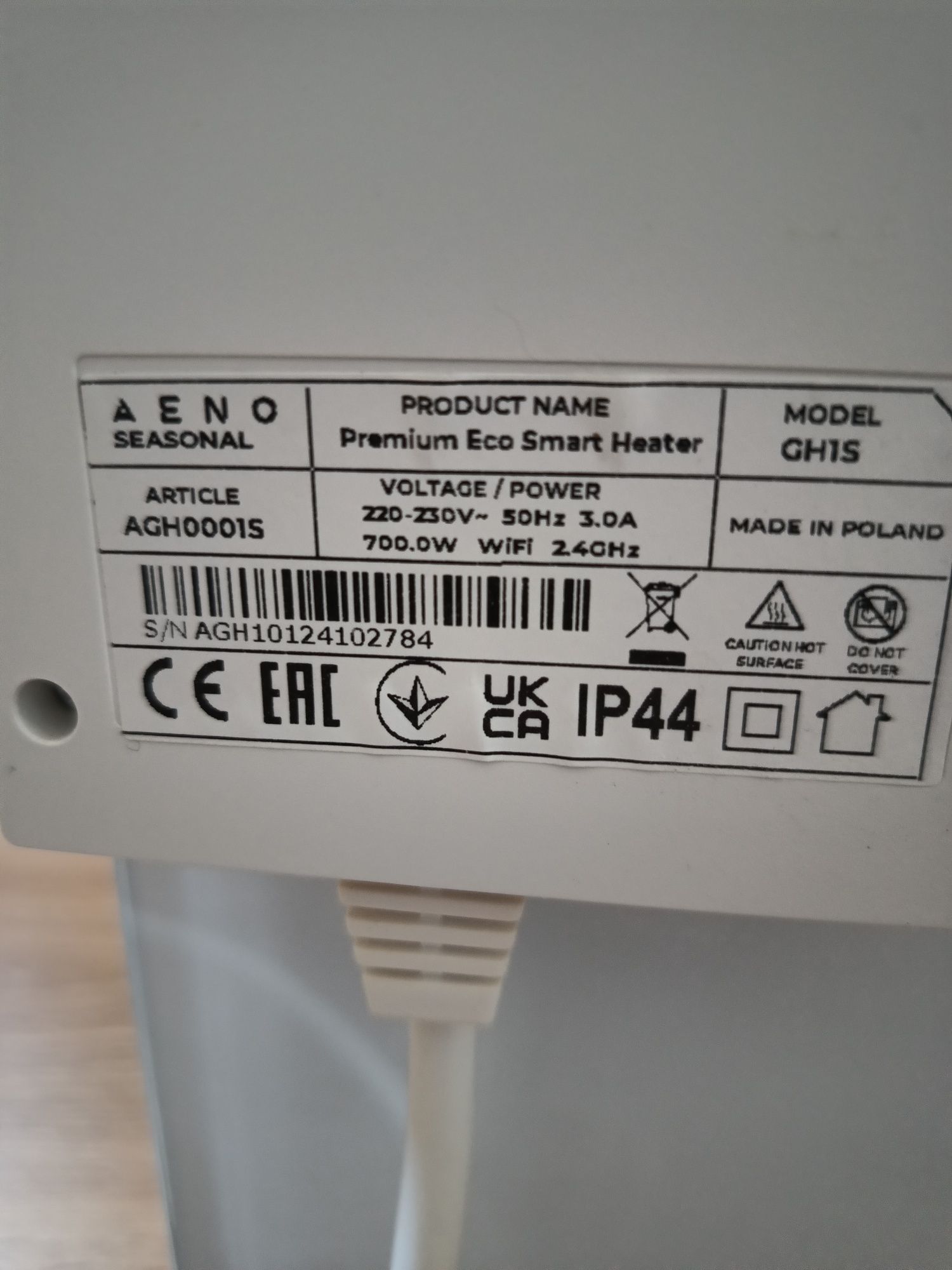 Aeno panel na podczerwień 700 w