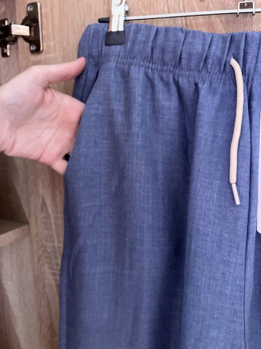 Spodnie rybaczki letnie na gumie 3/4 długość z metką nowe