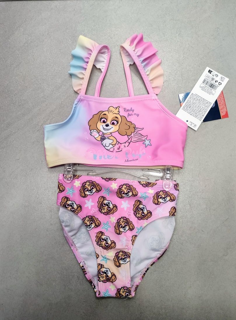 Strój kąpielowy kostium dziecięcy bikini Paw Patrol Psi Patrol