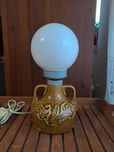 lampka lampa nocna stołowa Polam Wieliczka PRL retro vintage