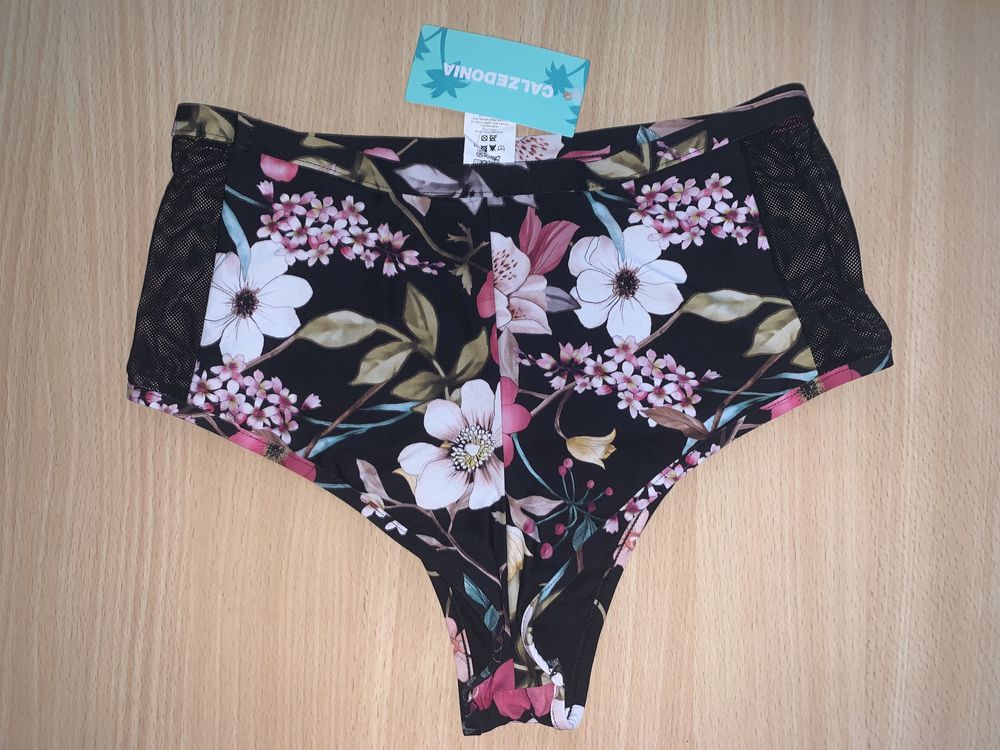 Cueca de bikini cintura subida calzedonia