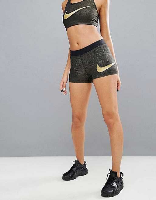Женские спортивные шорты Nike Pro комплект (топ+шорты)