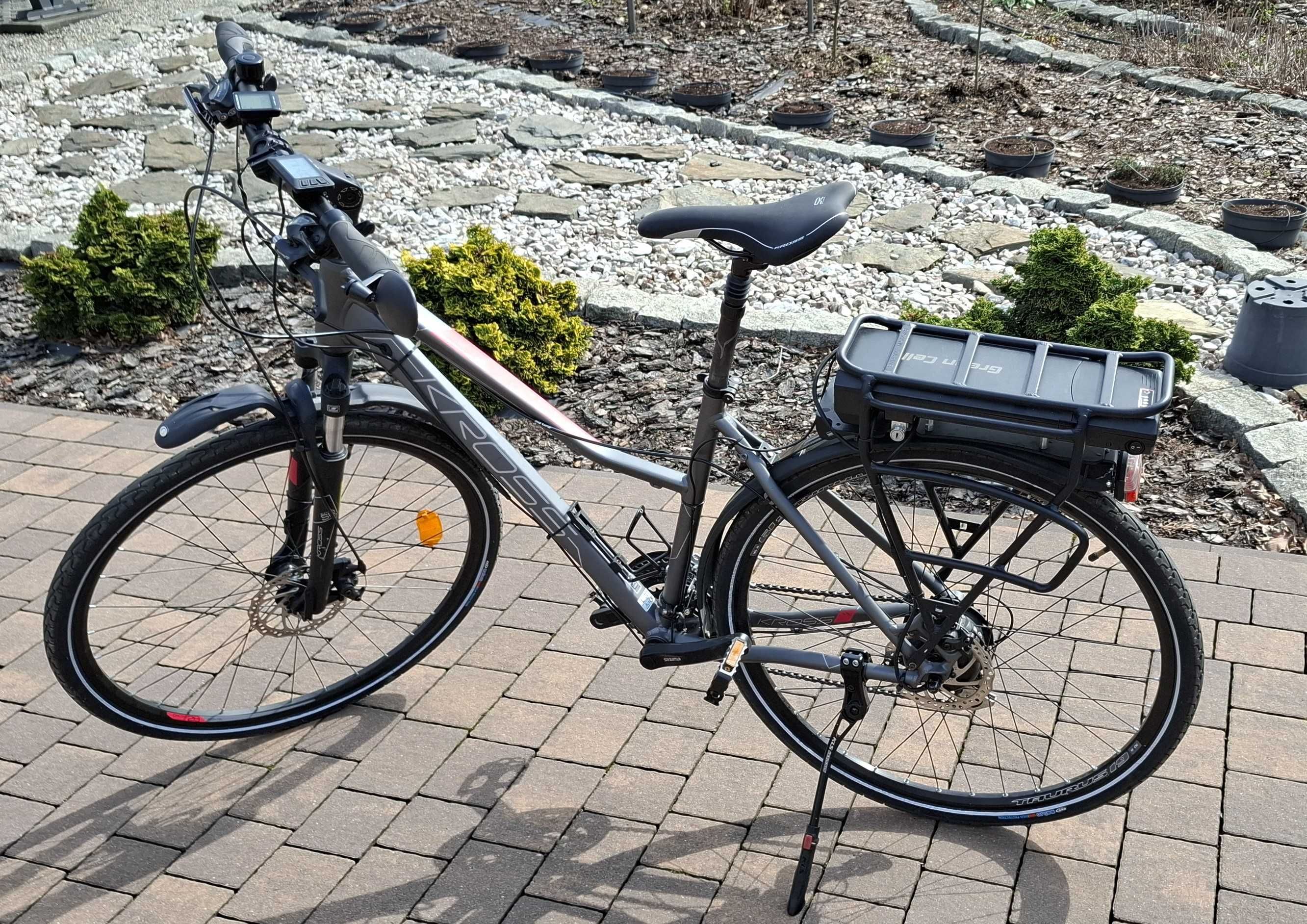 Rower elektryczny Kross Evado 4  damski, rozmiar L konwersja