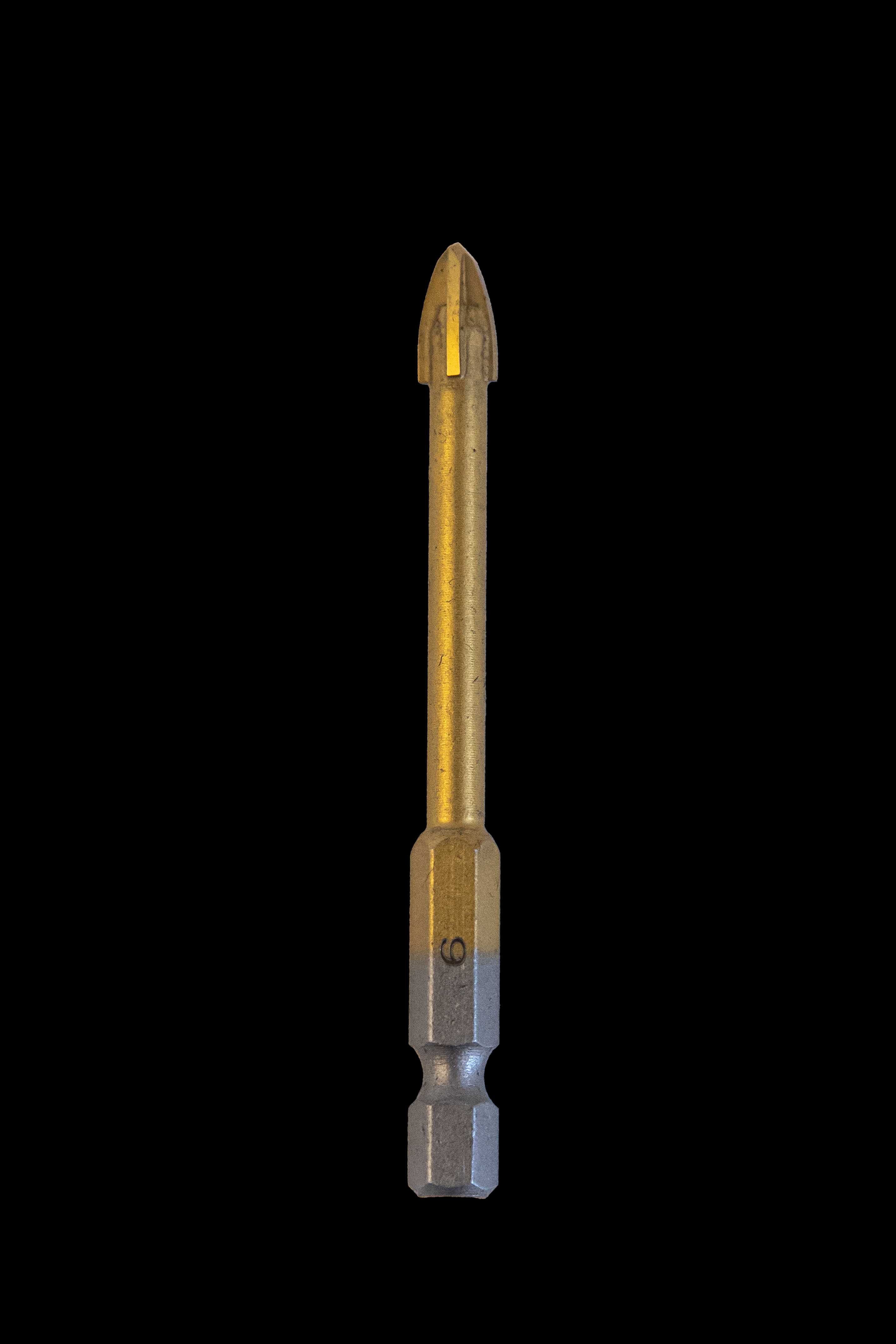 Zestaw wierteł do PŁYTEK CERAMIKI SZKŁA GRESU GLAZURY 6 mm x 10 sztuk