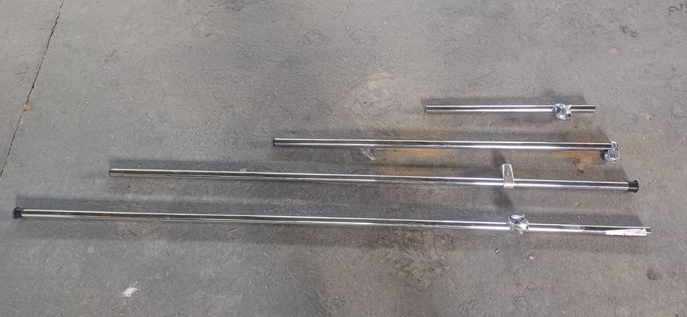 Труби хромовані для меблів d 25