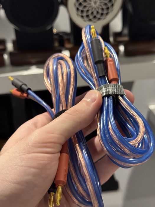 Przewody Głośnikowe OFC Copper Banana Plug 1.5m - Wysokiej Jakości